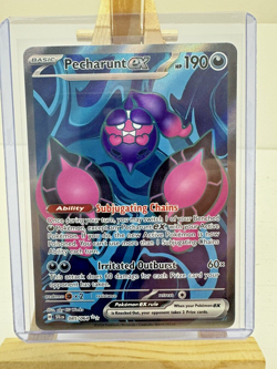 Pecharunt Ex 085/064 - Ultra Rare Shrouded Fable Pokemon TCG LP - Image 1