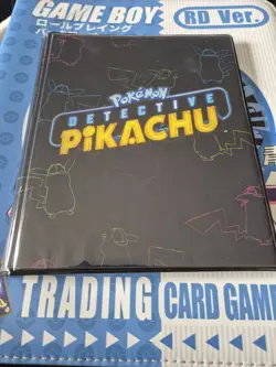 Detective Pikachu Pokemon TCG Complete Set 18/18 With Binder - Image 1
