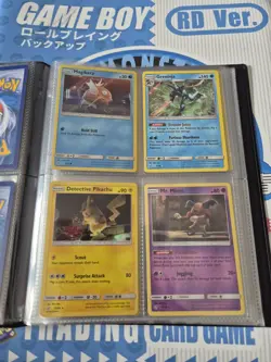 Detective Pikachu Pokemon TCG Complete Set 18/18 With Binder - Image 4