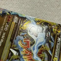 M Charizard EX mega 2016 Pokemon 108/106 Flashfire Holo - Poor condition- read - Image 4