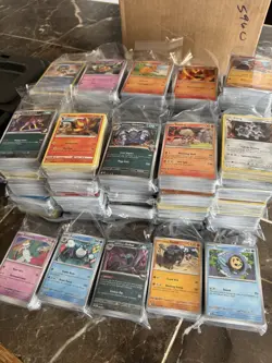 Pokemon BULK LOT 5500-6000 Cards, 100+ HOLO rares, 50 REVERSE & FREEBIES 99% NM - Image 4