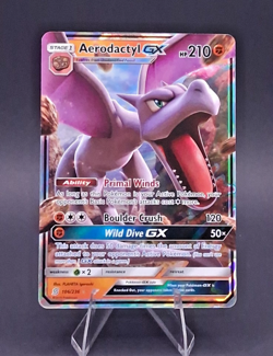 🔥 Aerodactyl GX 106/236 - Unified Minds - Ultra Rare Holo - NM - Pokemon TCG 🔥 - Image 1