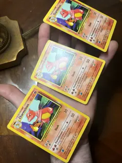 3 Near Perfect Vintage Base Set Charmeleon Pokemon TCG - Image 1
