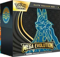 Pokemon Mega Evolution ETB - Lucario - Elite Trainer Box Sealed - Image 1