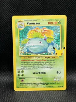 Venusaur 15/102 Celebrations Classic Collection HOLO Pokemon TCG English Foil - Image 1