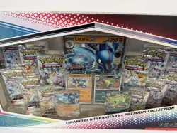 Pokemon TCG Prismatic Evolutions Lucario Ex + Tyranitar Ex Premium Collection - Image 2
