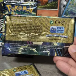 Pokemon TCG - Crown Zenith Factory Sealed Booster Pack x3 NEW - Image 2