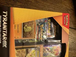 Pokemon TCG Tyranitar EX Premium Collection Promo Collection Box 6 Booster Packs - Image 2