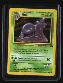 Pokemon MUK 13/62 (Holo Rare) Fossil - MP/Mod Play - Image 1