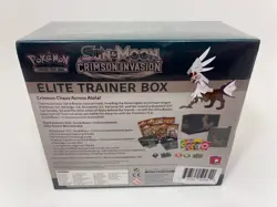 Pokemon TCG: SUN AND MOON CRIMSON INVASION Elite Trainer Box ETB New SEALED - Image 2
