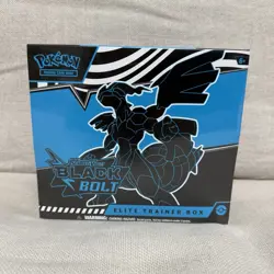 New Pokemon TCG: Scarlet & Violet Black Bolt Elite Trainer Box SEALED - Image 1