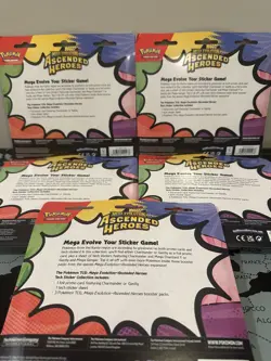 Pokemon TCG Ascended Heroes Tech Sticker Collection Charmander Lot of 5 - Image 2