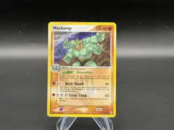 Machamp - Reverse Holo - 9/92 EX Hidden Legends - Pokemon TCG - 2006 Damaged - Image 1