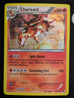 Charizard 19/113 Legendary Treasures Holo Pokemon TCG NM - Image 1