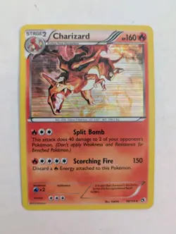 Pokemon TCG Charizard 19/113 Legendary Treasures Holo NM - Image 1