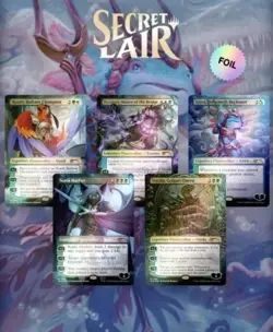 MTG Secret Lair Showcase: Bloomburrow - Rainbow Foil Edition - Sealed - Image 1