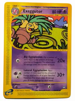 Exeggutor - Aquapolis 13/147 2002 - E Reader - Pokemon TCG - WOTC - NM - Image 1