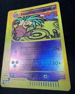 Exeggutor 13/147 Aquapolis Reverse Holo E Series Kizuki Pokemon Card - MP - Image 3