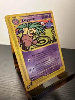 Pokemon TCG Exeggutor 13/147 Aquapolis E-reader 2002 - Image 2
