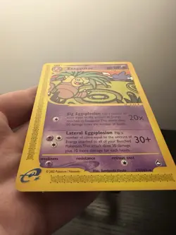 Pokemon TCG Exeggutor 13/147 Aquapolis E-reader 2002 - Image 4