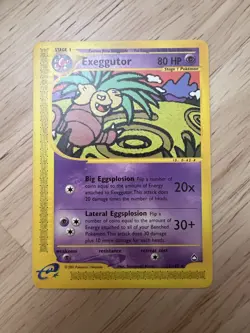 Pokemon Exeggutor 13/147 Aquapolis Regular Rare NM- - Image 1