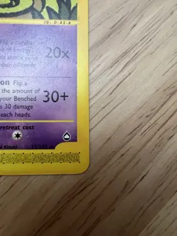 Pokemon Exeggutor 13/147 Aquapolis Regular Rare NM- - Image 5