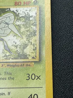 Pokemon Beedrill 17/102 Base Set Unlimited Rare NM / LP - Image 5