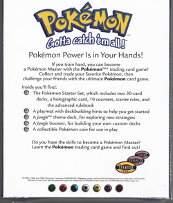 1999 Pokemon STARTER GIFT BOX Cards SEALED UNOPENED Set Deck Jungle Pack ++ - Image 2