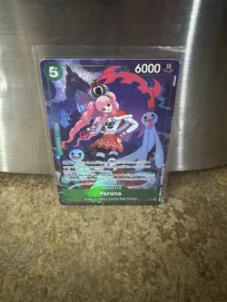 Perona OP14-033 SP English Alternate Art The Azure Sea's Seven One Piece Card - Image 1