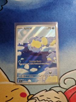 Pokemon Card Spheal 199/191 Illustration Rare Surging Sparks Near Mint - Image 1