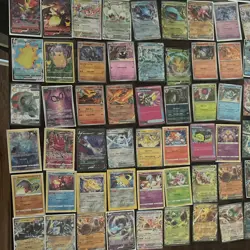 Pokemon TCG Mixed Card Lot - 100 Standard Card Stock Cards - Image 1