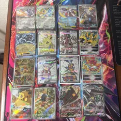 Pokemon 16 Card Lot nm Vmax Vstar Amazing Ex Rare Full Art HOLO Hits Only Q2 - Image 1