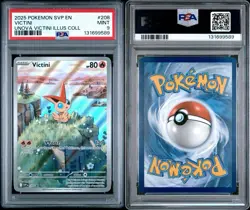 Victini 208 Sv: Scarlet & Violet Promo Card Holo PSA 9 - Image 3