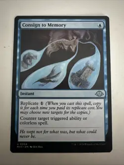 Consign to Memory Modern Horizons 3 Regular Card Magic the Gathering - Image 1