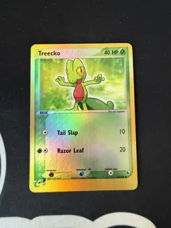Pokemon TCG Treecko Reverse Holo Card 76/109 Ruby & Sapphire - Image 1