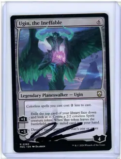 Ugin, the Ineffable Modern Horizons 3 Commander Rare Signed Artist Proof MTG - Image 1
