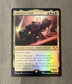 MTG ** Marneus Calgar ** Universes Beyond: Warhammer 40,000 ** Foil - Image 1
