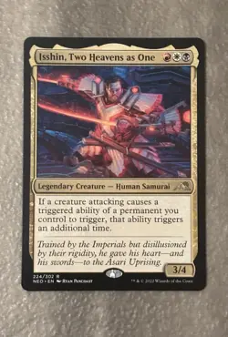 MTG ** Isshin, Two Heavens as One ** Kamigawa: Neon Dynasty - Image 1