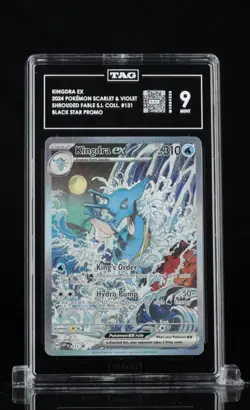 2024 Pokemon Shrouded Fable Special Illustration Promo #131 Kingdra EX, tag 9 - Image 1
