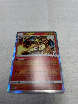 KFC Charizard 181/Sm-p Holo Indonesian Chaki Kids Promo Pokemon Card - Image 1