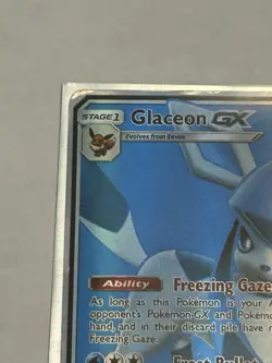 Pokemon TCG Glaceon GX 141/156 Full Art Ultra Rare Ultra Prism NM - Image 5