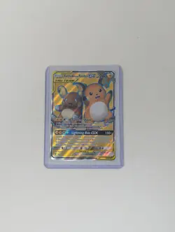 Raichu & Alolan Raichu GX 220/236 Full Art Pokemon Unified Minds NM Pack Fresh - Image 1