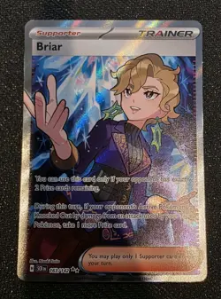 Pokemon TCG - Briar - 163/142 Stellar Crown Ultra Rare *Near Mint* - Image 1