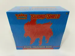 Pokemon TCG: Zamazenta Sword and Shield ETB Elite Trainer Box New Factory Sealed - Image 1