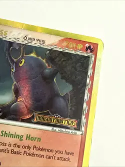 Pokemon TCG Heracross 3/101 Reverse Holo Stamped EX Dragon Frontiers DMG - Image 4