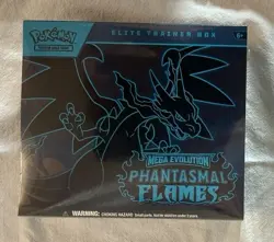 POKEMON TCG - Phantasmal Flames - ELITE TRAINER BOX-SEALED-FAST SHIPPING-TCG - Image 1