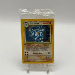 Machamp Pokemon Base Set Holo 1st Edition Sealed - Image 1