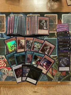 YUGIOH High Rarity Hat Format Noble Knight Deck Madraut Gwenhwyfar Borz - Image 1