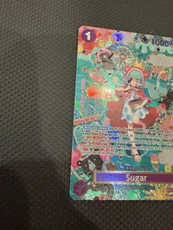 Bandai One Piece TCG The Azure Sea's Seven OP14 - SUGAR - Alt Art Foil OP10-065 - Image 2