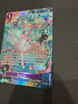 Bandai One Piece TCG The Azure Sea's Seven OP14 - SUGAR - Alt Art Foil OP10-065 - Image 3